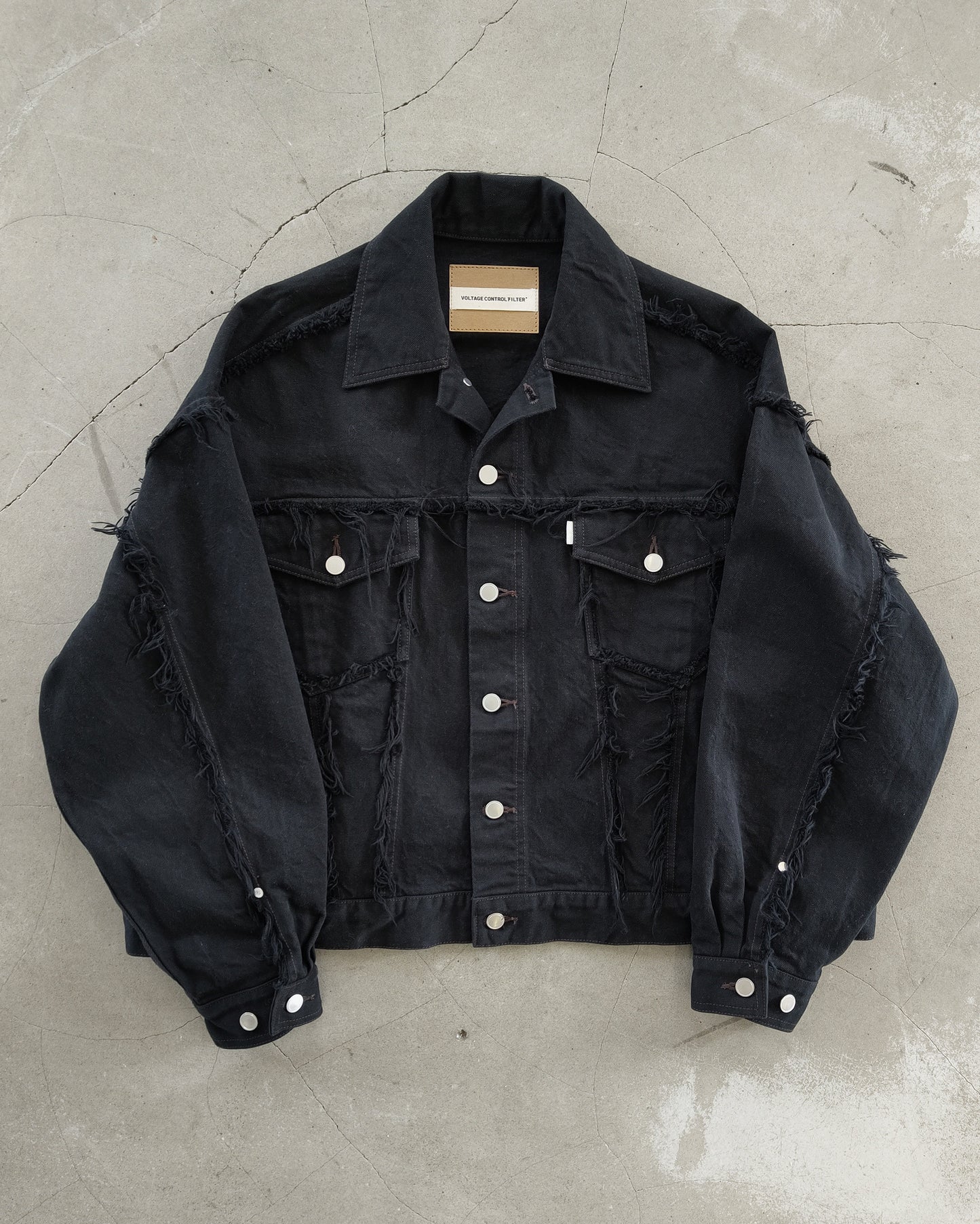 DENIM OVER BLOUSON