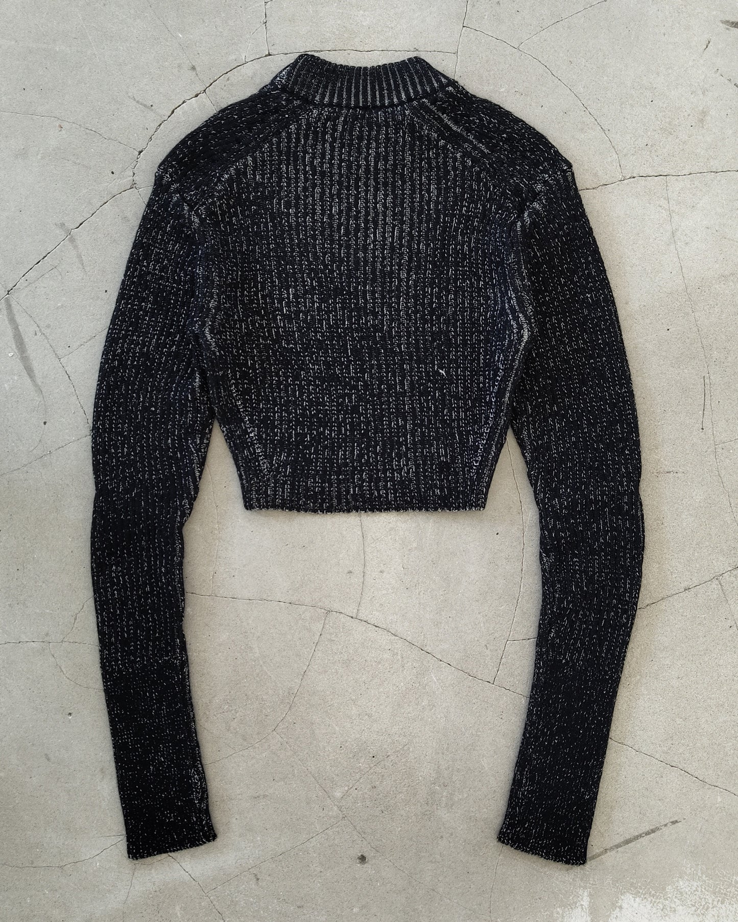 REFLECT RIB CROPPED TOP