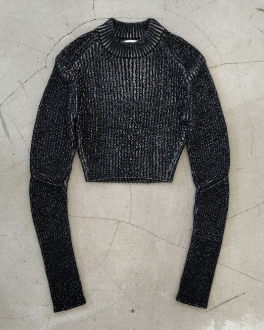 REFLECT RIB CROPPED TOP