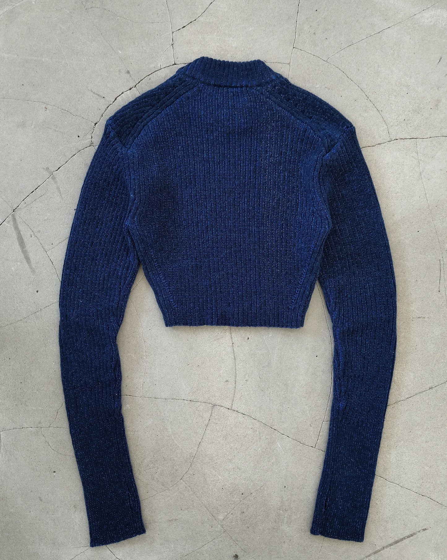 REFLECT RIB CROPPED TOP