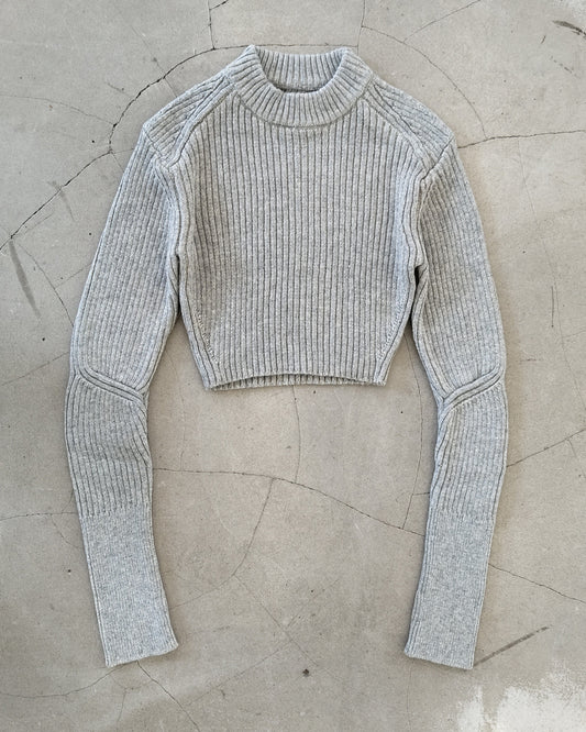 REFLECT RIB CROPPED TOP