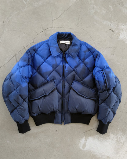 PRINTED DOWN BLOUSON